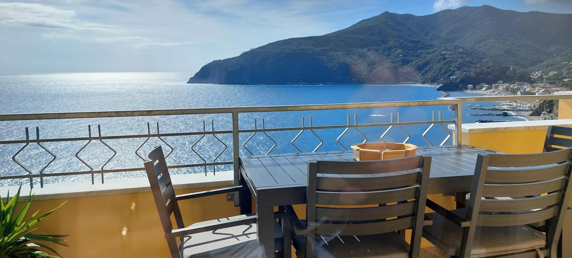 Appartamenti Enrica With Amazing View Moneglia Zewnętrze zdjęcie